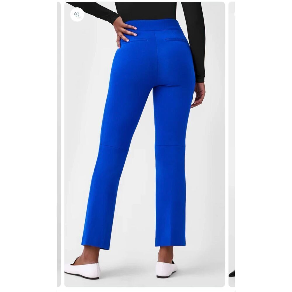 SPANX | the perfect pant kick flare cerulean blue L - Picture 2 of 11